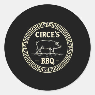 Adesivo Odisseia de Churrasco do Circo Grego de Mitologia