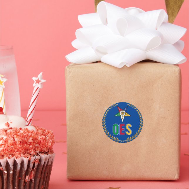 ADESIVO OES CLASSIC ROUND STICKER (Festa)