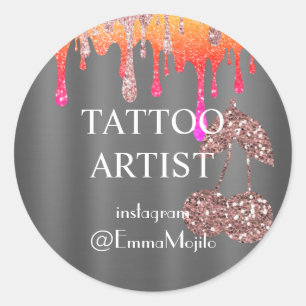Adesivo Oferta Clássica de Negociação de Artistas de Tatua