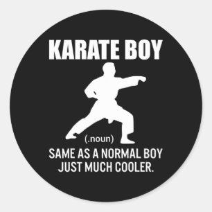 Adesivo Oferta de Artes Marciais de Definição Engraçada po