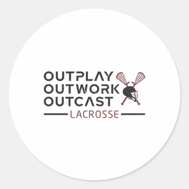 Adesivo Oferta de Lax de Outcast Outplay do Jogador de Lac (Frente)