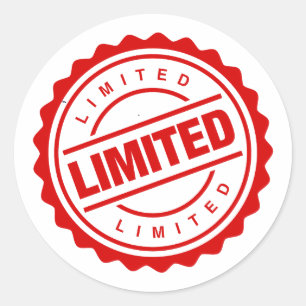 Adesivo Oferta limitada