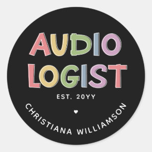 Adesivo Oferta Personalizada de Audiologia para Graduação