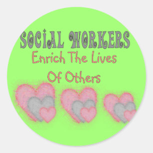 Adesivo Oferta social "Enriquece a vida dos outros"