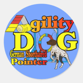 Adesivo Ofertas de agilidade para ponteiros curtos alemães