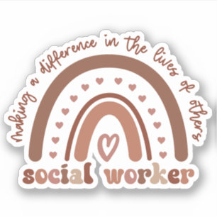 Adesivo Ofertas de Graduação de Apreciação do Trabalhador 