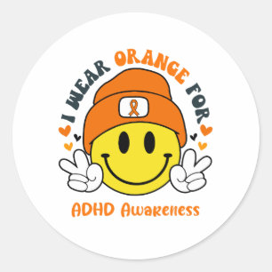 Adesivo Ofertas de suporte à fita de sensibilização ADHD
