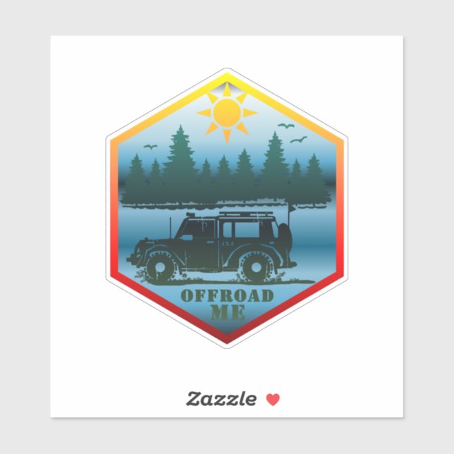 ADESIVO OFF ROAD ME (Folha)