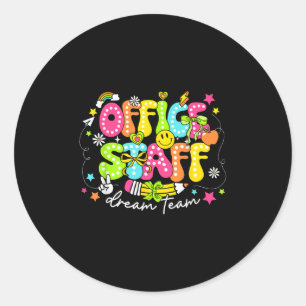 Adesivo Office Funcionarios Dream Team Primeiro Dia De Ret