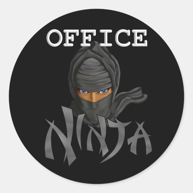 Adesivo Office Ninja (Frente)