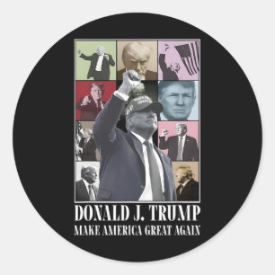 Adesivo Oficial - Donald Trump Eras