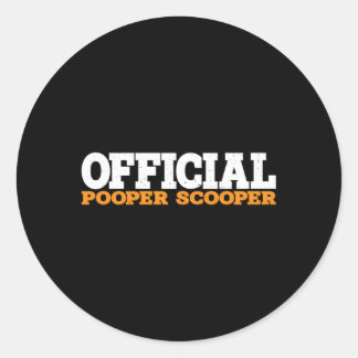 Adesivo Oficial Pooper Scooper—