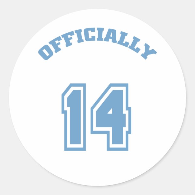 Adesivo Oficialmente 14 (Frente)