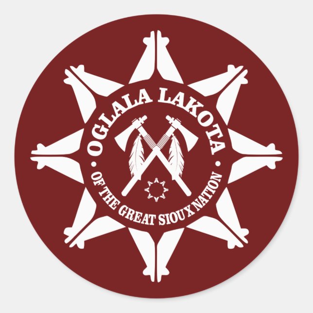 Adesivo Oglala Lakota (Frente)