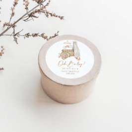 Adesivo Oh Baby Boho Floral Crib Chá de fraldas Bassinet