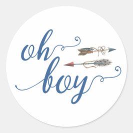 Adesivo Oh Boy Tribal Sticker
