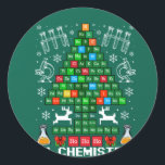 Adesivo Oh Chemistree Christmas Chemistry Science Periodic<br><div class="desc">Oh Chemistree Christmas Chemistry Science Periodic</div>