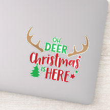 Oh Deer Christmas Está Aqui, Árvore De Natal, Antl
