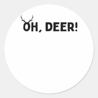 Adesivo Oh Deer Estética Simples
