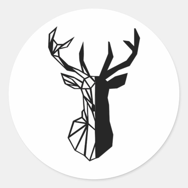 Adesivo Oh Deer Soft Minimal Vibe  (Frente)