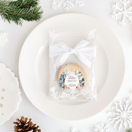 Adesivo Oh Deer Winter Woodland Snowy Forest chá de fralda