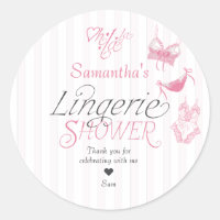 Oh La La Preppy Rosa Renda Lingerie Chá de Noiva