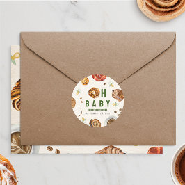 Adesivo Oh, Peixes Bebês + Chá de fraldas Neutro Pacificad