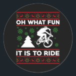Adesivo Oh What Fun It Is To Ride Bicycle Christmas<br><div class="desc">Oh What Fun It Is To Ride Bicycle Christmas
ride, Bicycle , bike, christmas, matching, family, merry , christmas, 2021, xmas, happy, new  year, 2022
Christmas 2021 Matching family Pajamas</div>