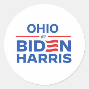 Adesivo Ohio por Biden Harris