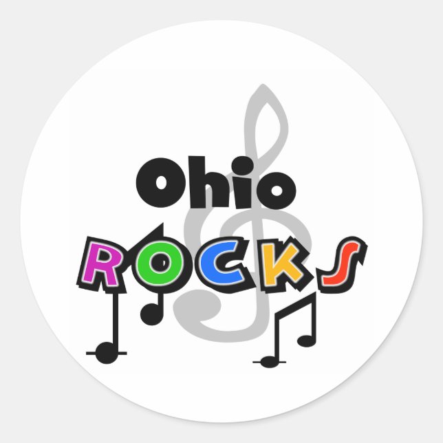 Adesivo Ohio Rocks (Frente)