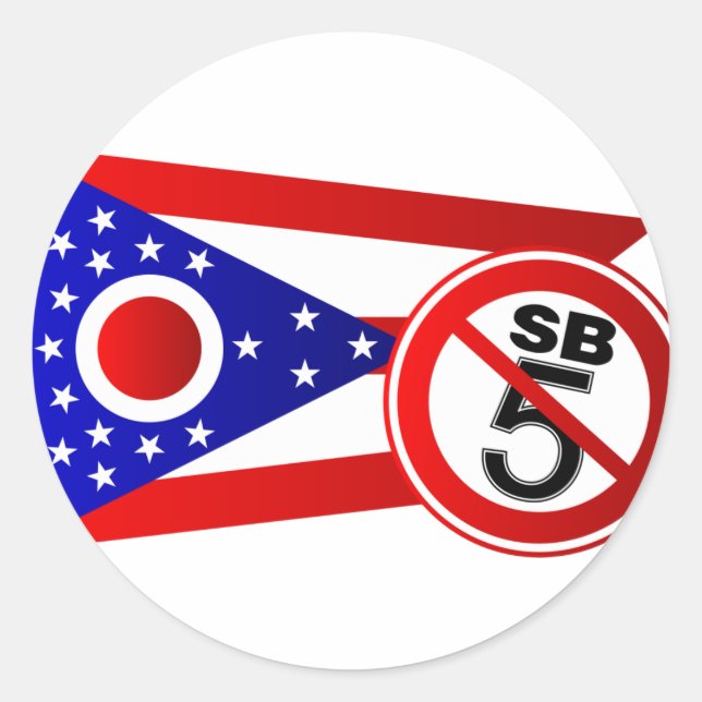 Adesivo Ohio Stop SB5 (Frente)