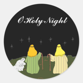 Adesivo O'Holy Night - Selo de Natal
