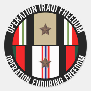 Adesivo OIF - OEF 1 estrela