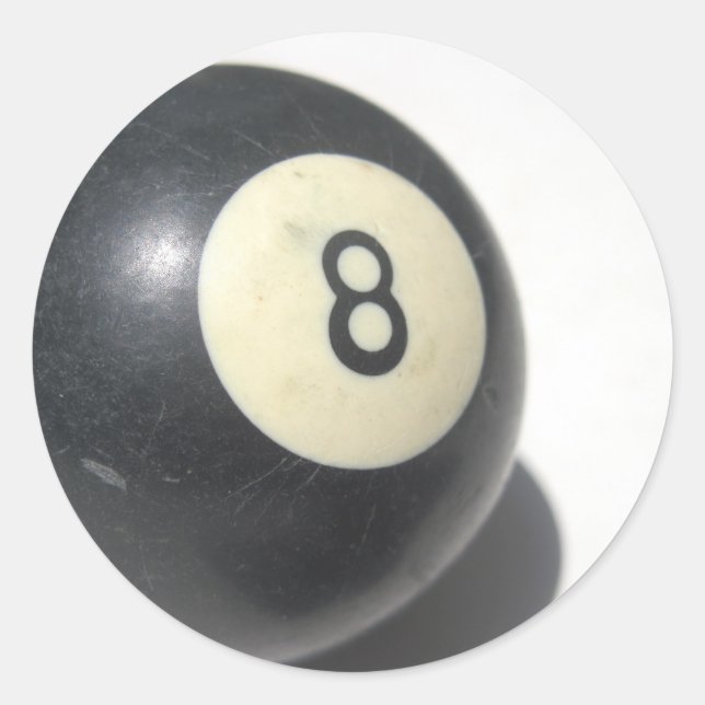 Adesivo Oito Ball (Frente)