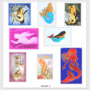 Adesivo Oito variedades de sereia