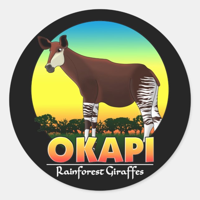 Adesivo Okapi (Frente)