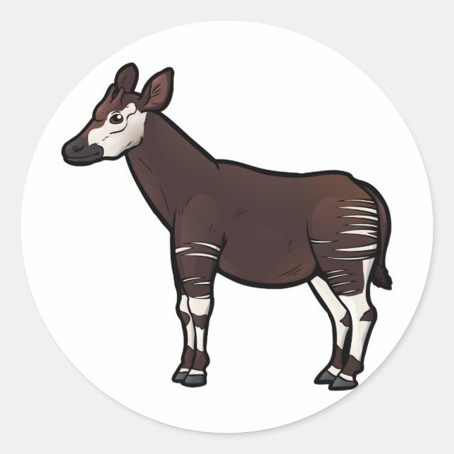 Adesivo Okapi (Frente)
