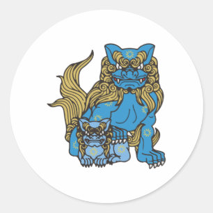 Adesivo Okinawa Shisha é 縄 サ ー 沖 de