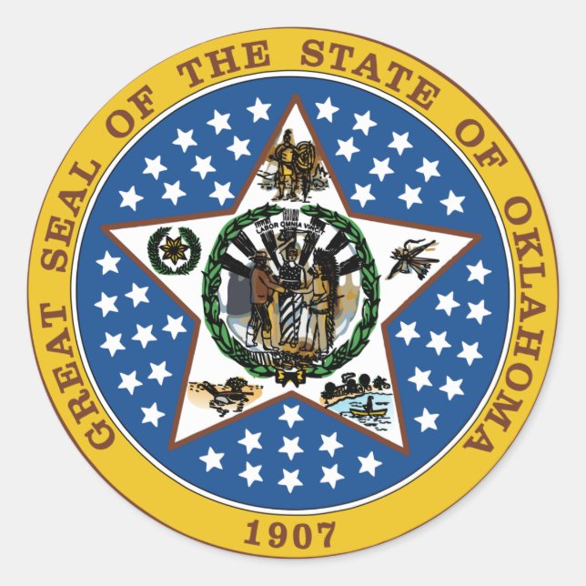 Adesivo Oklahoma (Frente)