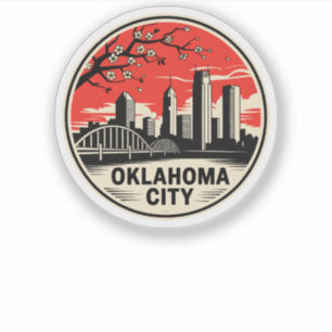 Adesivo Oklahoma City Oklahoma USA