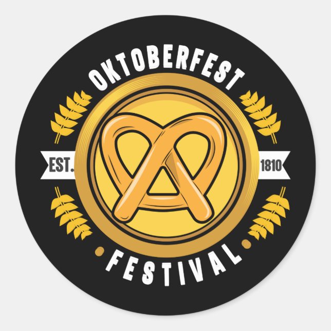Adesivo Oktoberfest 1810 Stickers (Frente)