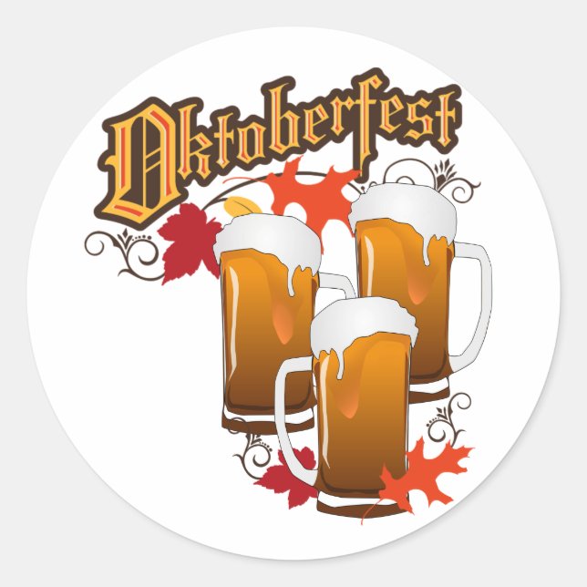 Adesivo Oktoberfest Autumn Beers (Frente)