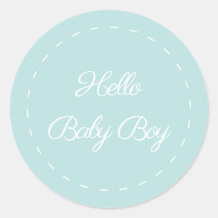 Adesivo Olá, Baby Boy Classic, Sticker
