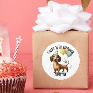 Adesivo Olá, dachshund dog dachshund.