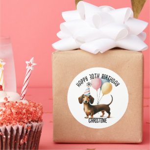 Adesivo Olá, dachshund dog dachshund.