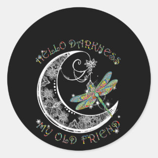 Adesivo Olá Escuridão Meu Velho Amigo Dragonfly Lover