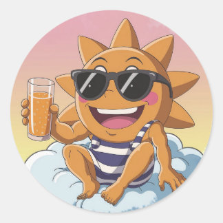 Adesivo Olá férias de verão