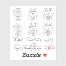 Olá, Hug Doce Sentimentos e Gatos Bonitos