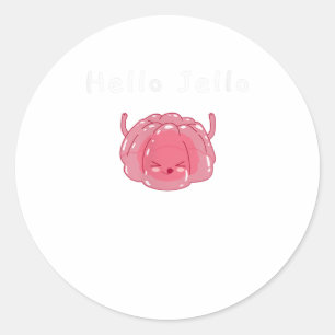 Adesivo Olá, Jello Gelatin Pun Tirt