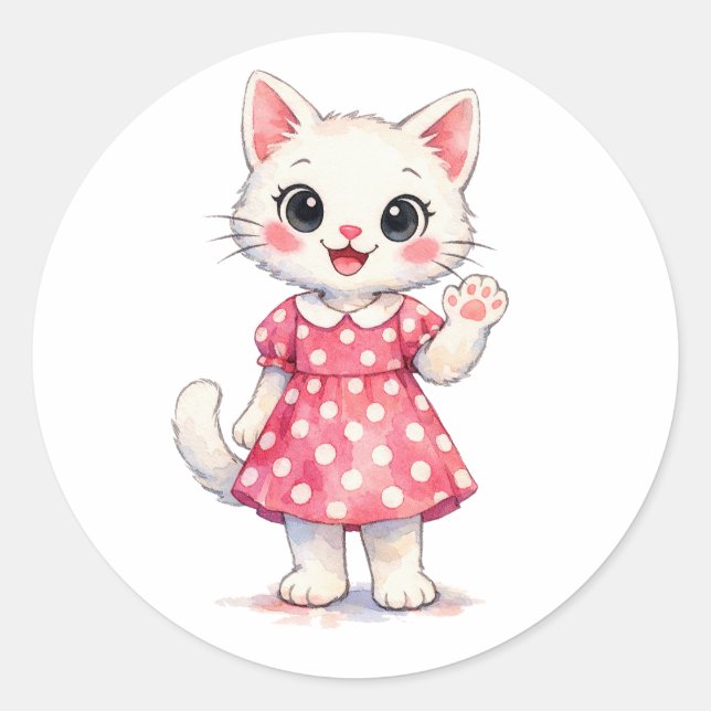 Adesivo Olá Kitty! (Frente)